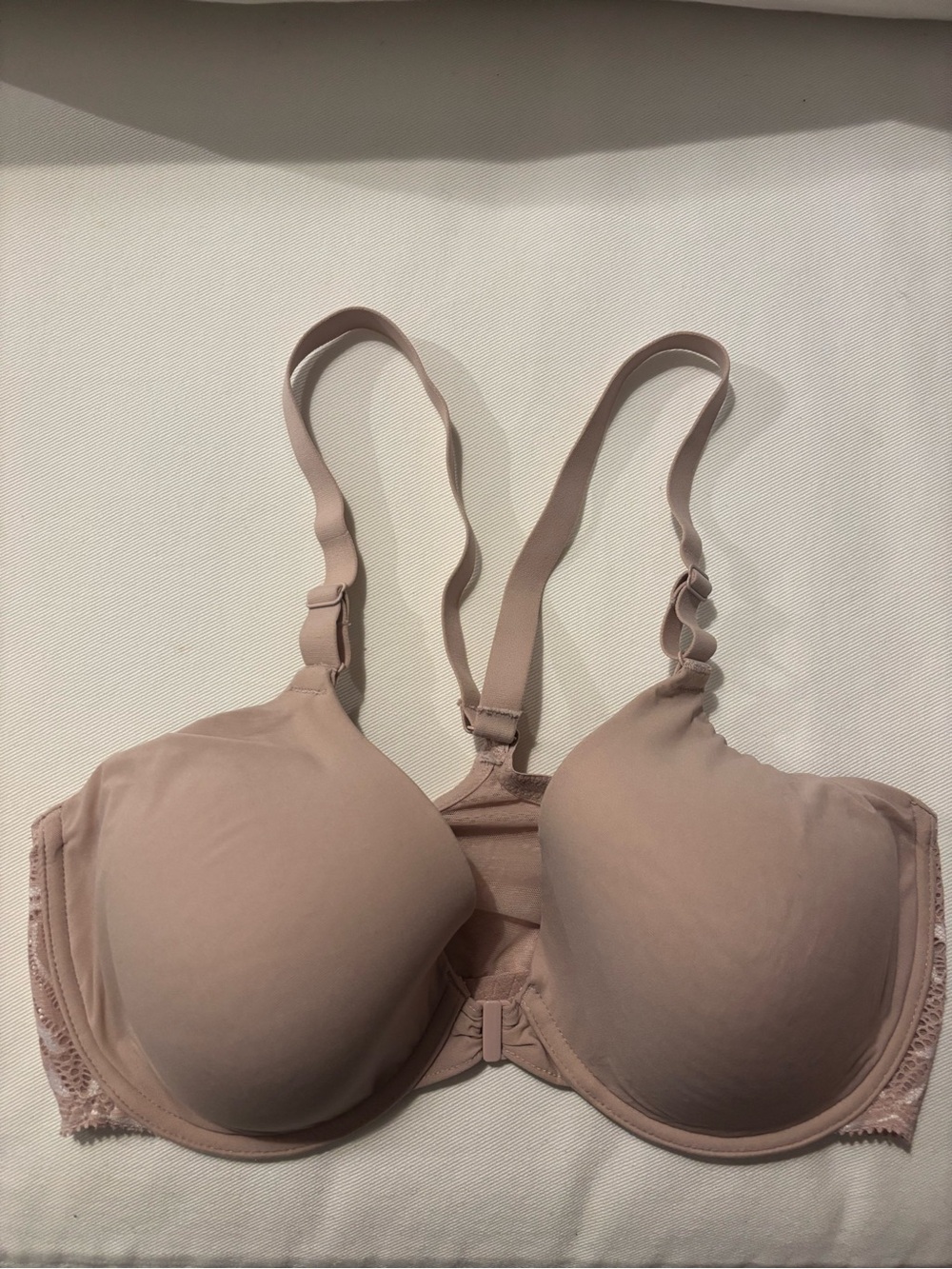 Natori Racerback Bra with Front Closure